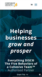 Mobile Screenshot of corporategrowth.org